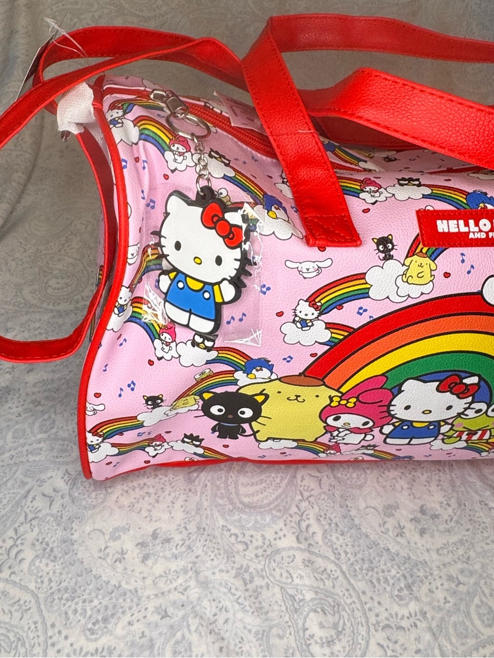 Hello Kitty & Friends Rainbow Character Travel Duffle Bag - Picture 2 of 7